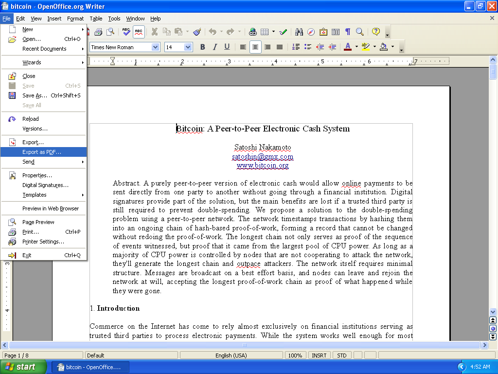 Whitepaper export mockup screenshot