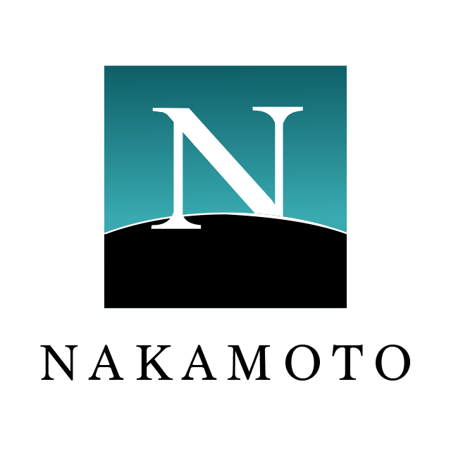 Nakamoto logo in the style of the Netscape logo